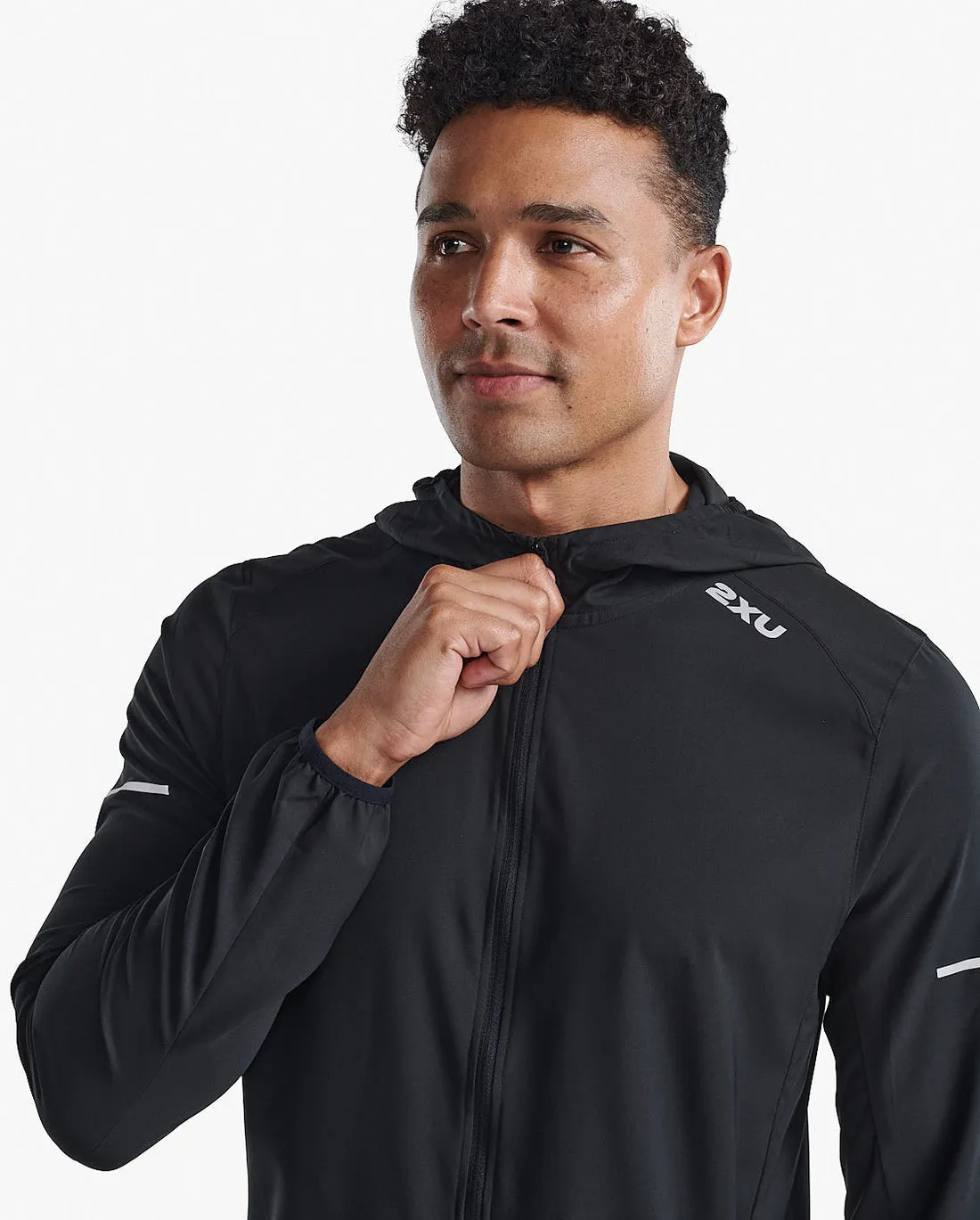 2XU Aero Running Jacket - Black