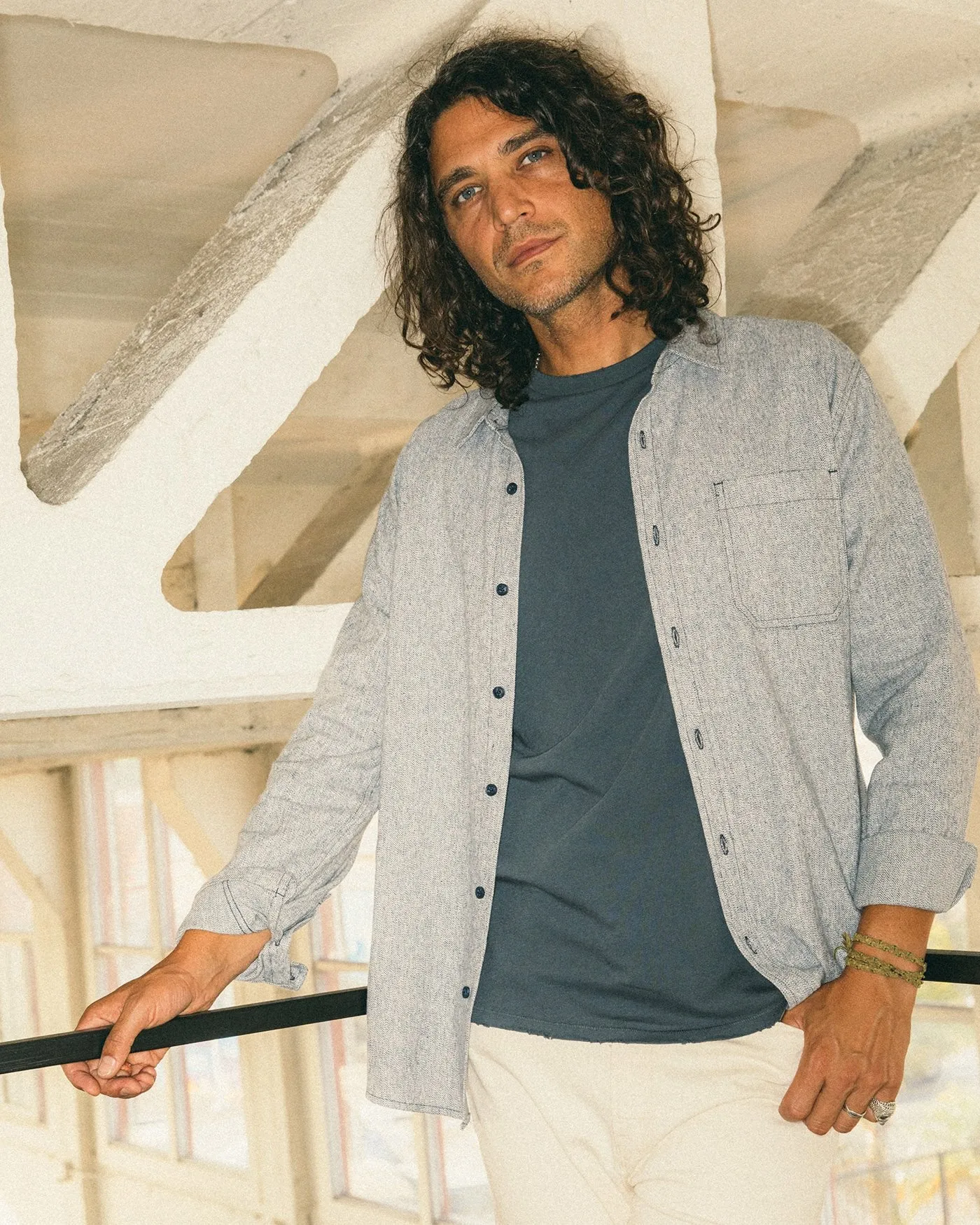 Adrien Long Sleeve Flannel Shirt