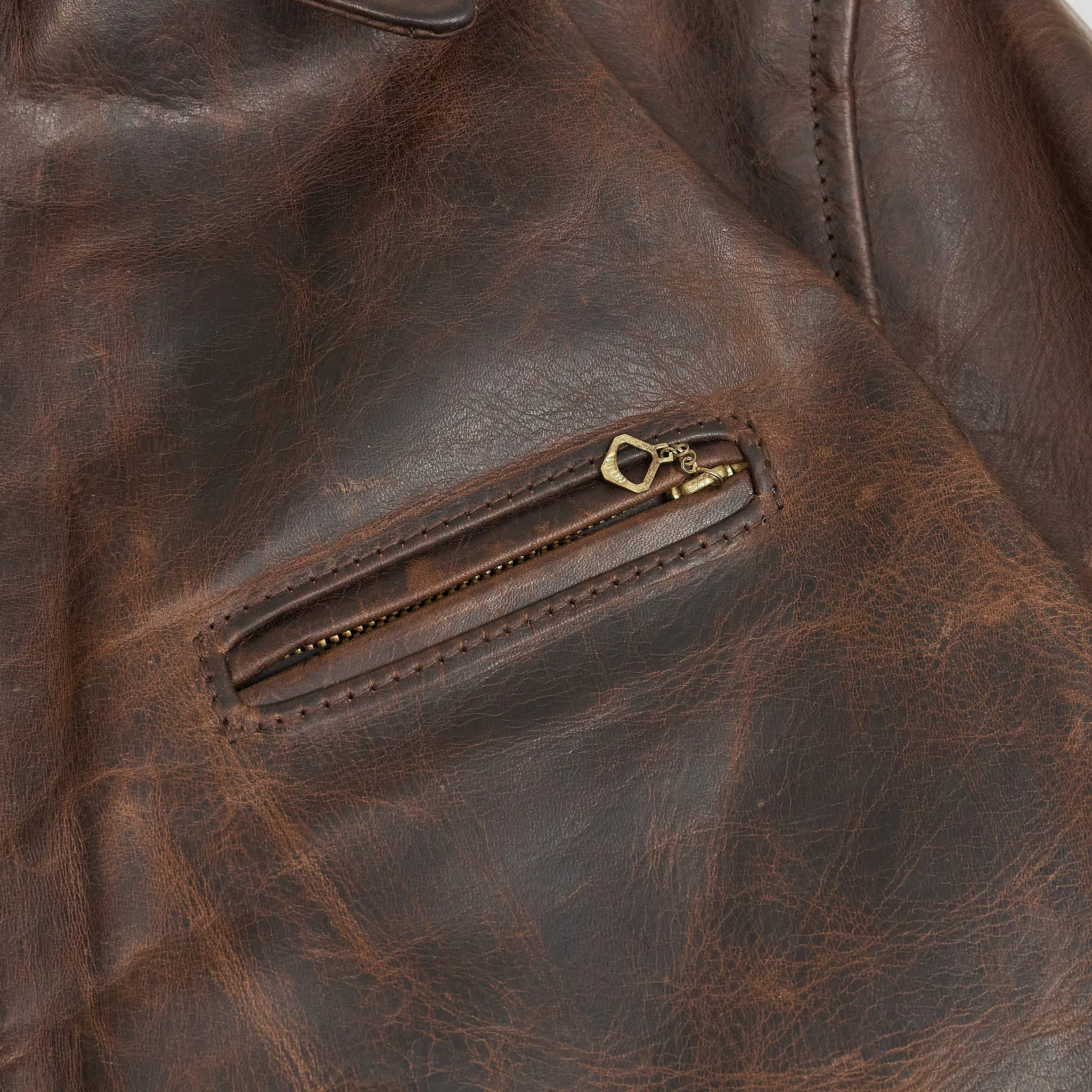 Aero Leathers Plainsman 30's Leather Jacket