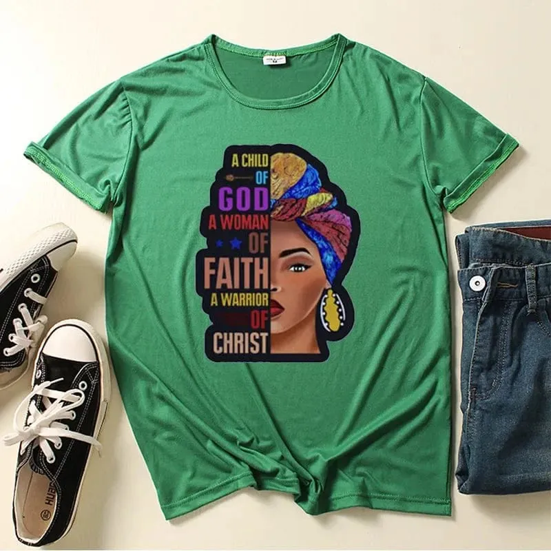 African Black Girl Tee – Personalized Women's T-Shirt