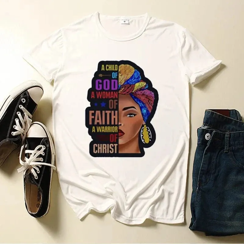 African Black Girl Tee – Personalized Women's T-Shirt