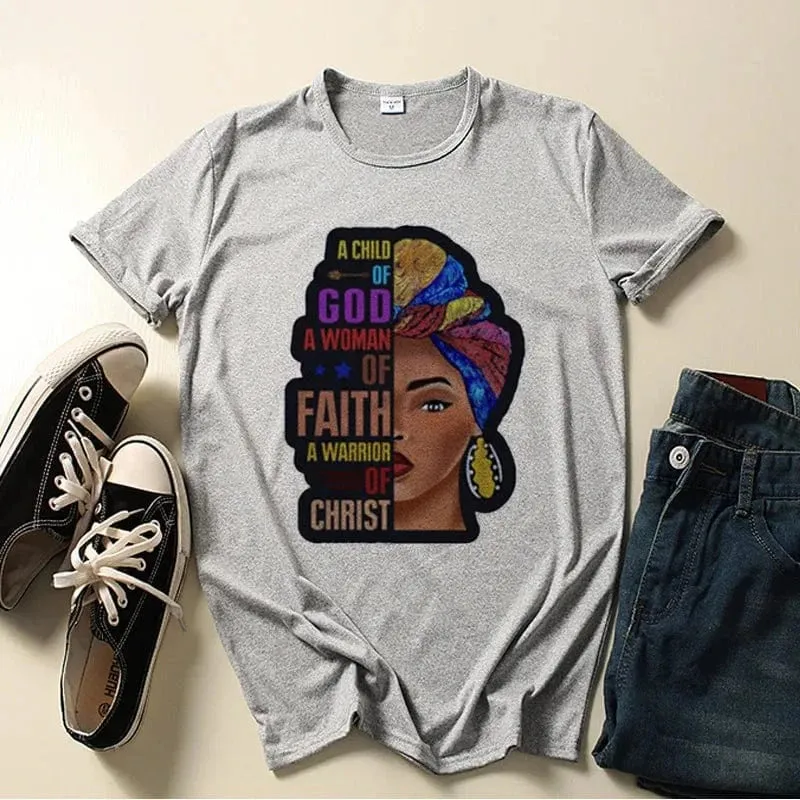 African Black Girl Tee – Personalized Women's T-Shirt