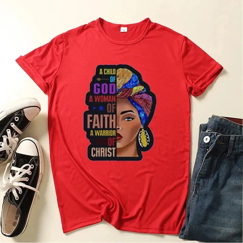 African Black Girl Tee – Personalized Women's T-Shirt