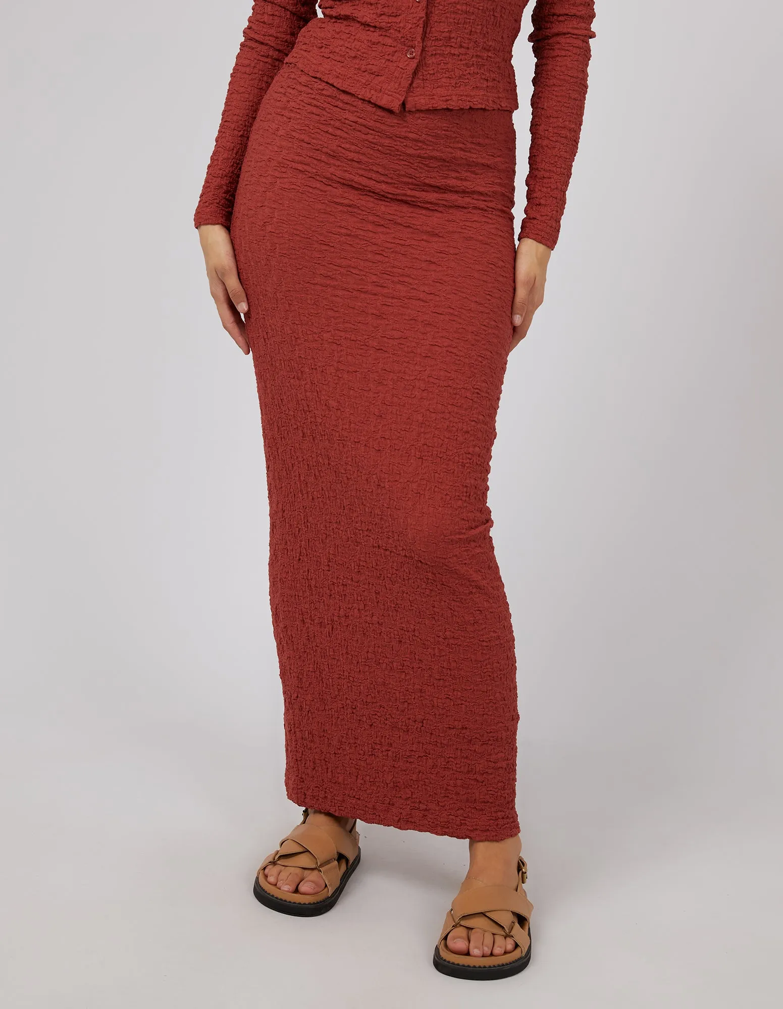 Aggy Skirt Rust