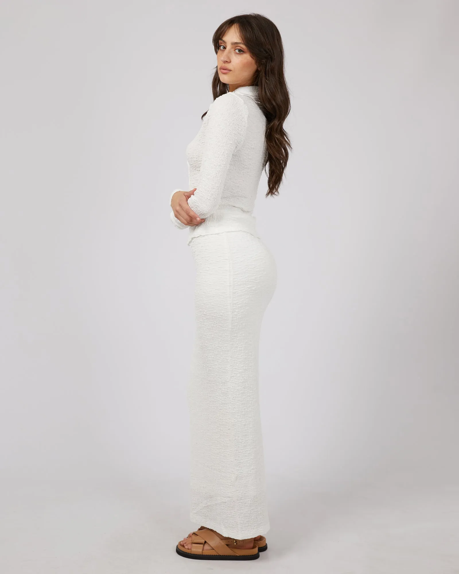 Aggy Skirt Vintage White