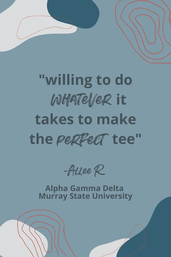 Alpha Omicron Pi Bold Henley