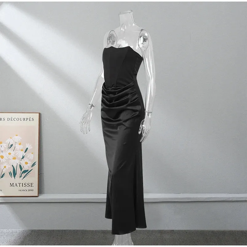 ARIELLE | SATIN DRESS