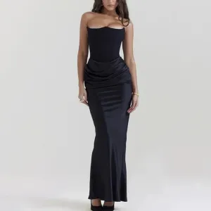 ARIELLE | SATIN DRESS