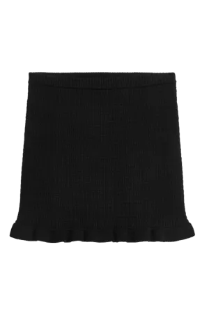 Arket Women's Knitted Frill Skirt