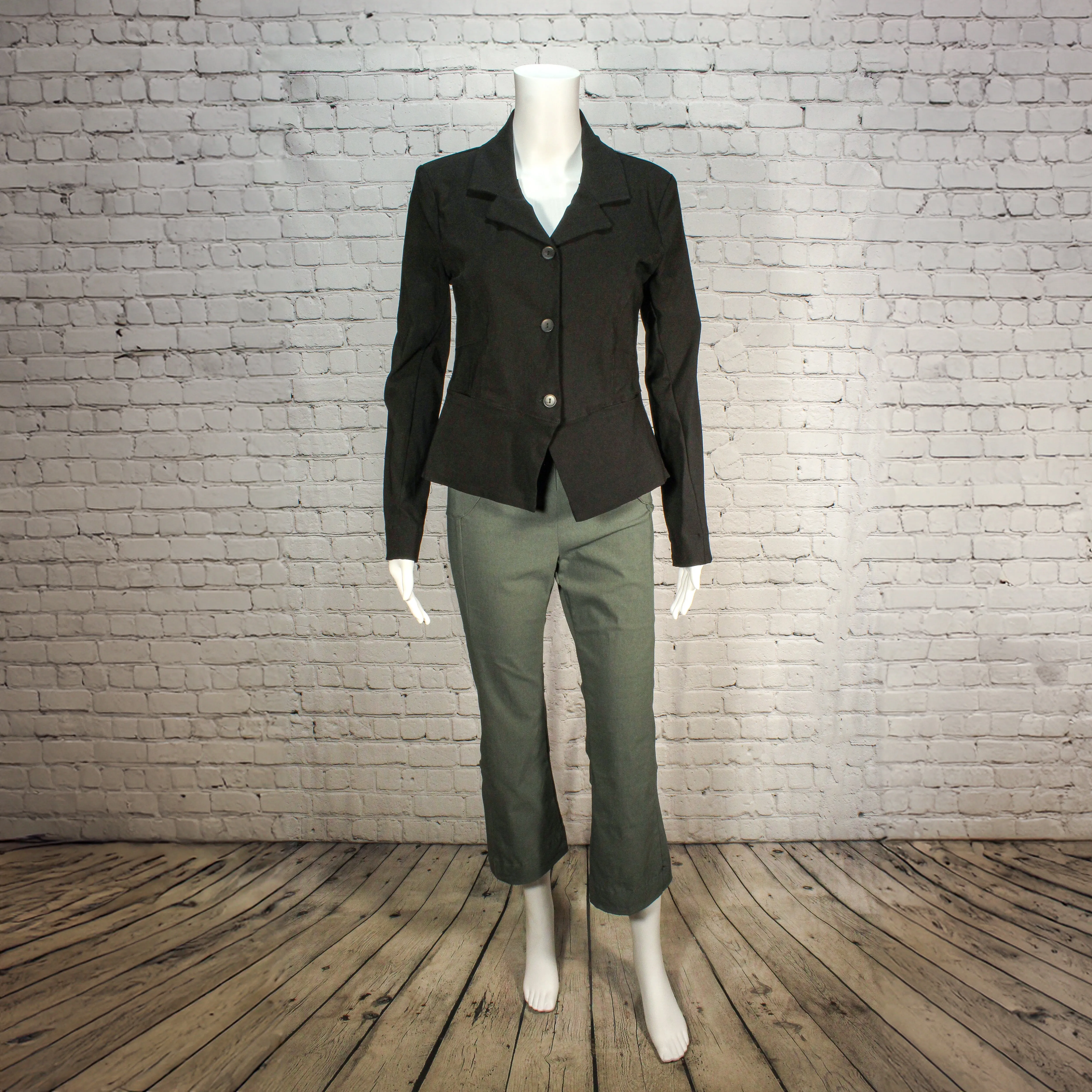 Atlantis Jacket in Black by Porto
