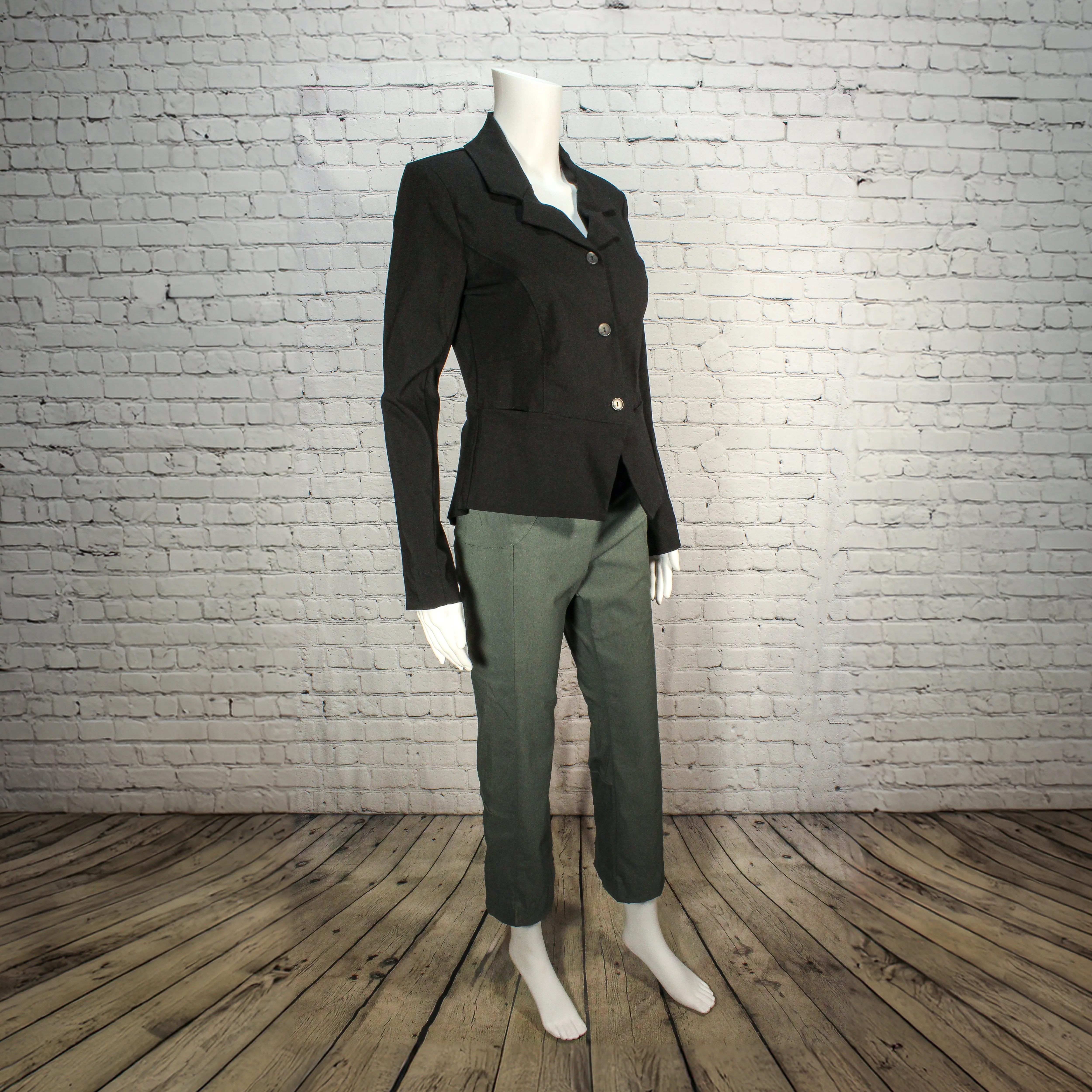Atlantis Jacket in Black by Porto