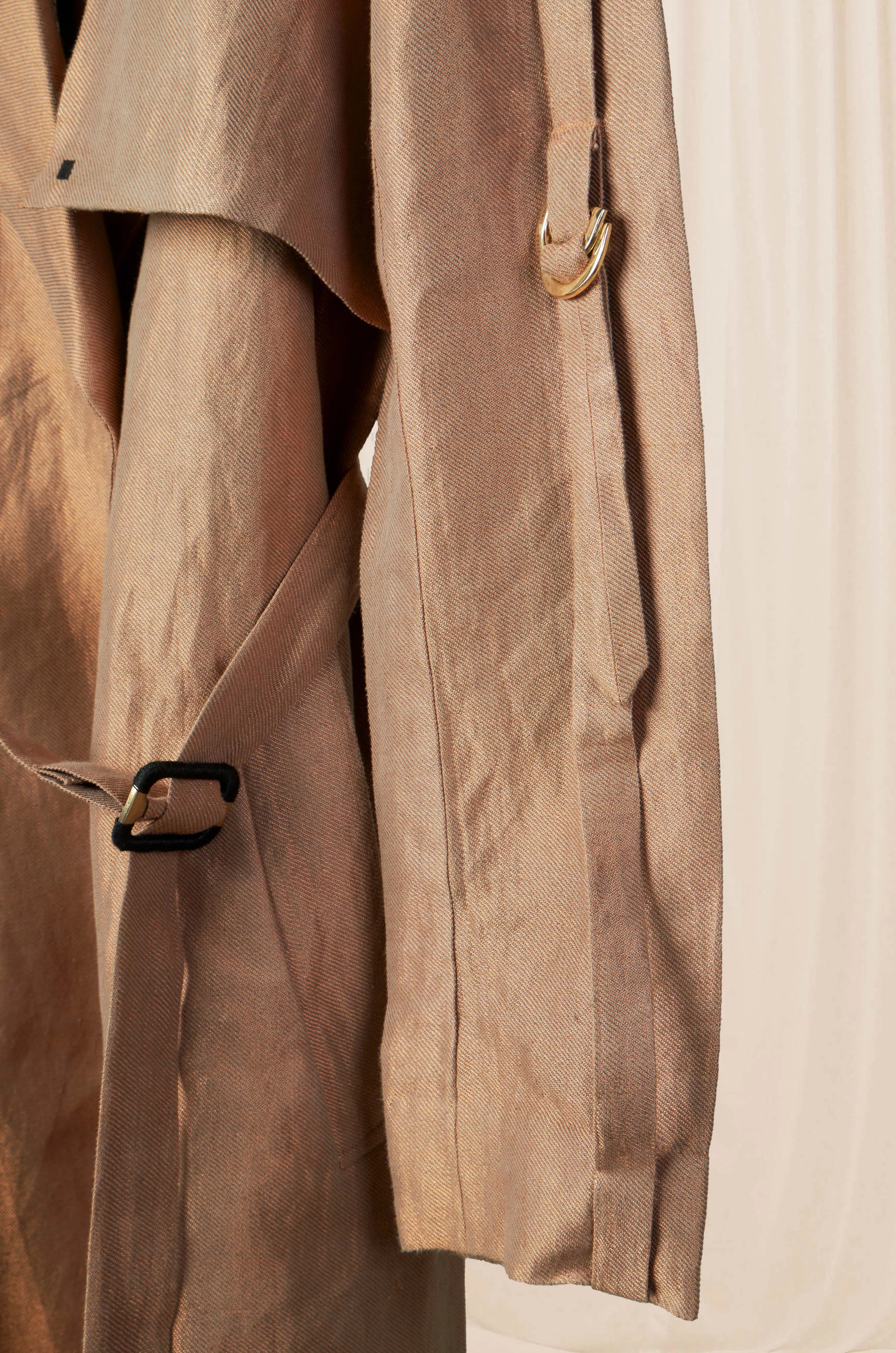 Aurous Zari Trench Jacket