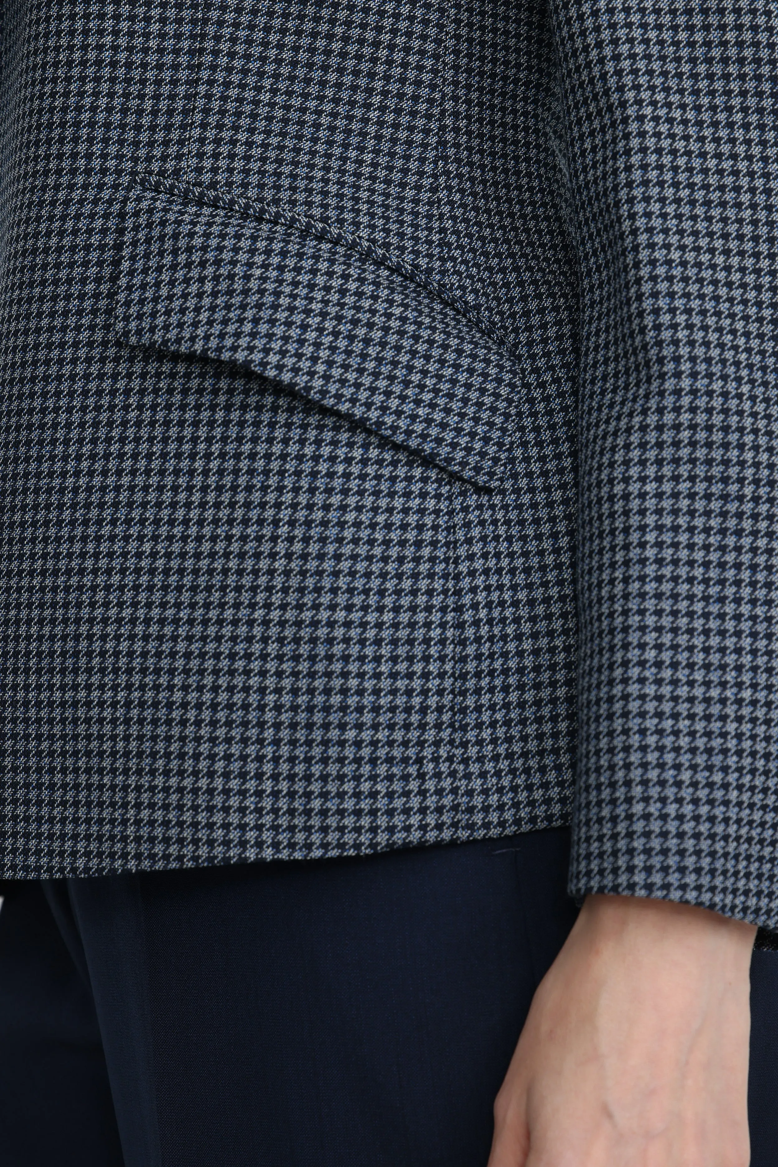 Balerna Jacket - Single breasted jacket in navy