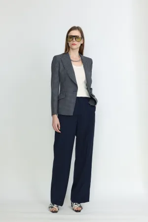 Balerna Jacket - Single breasted jacket in navy