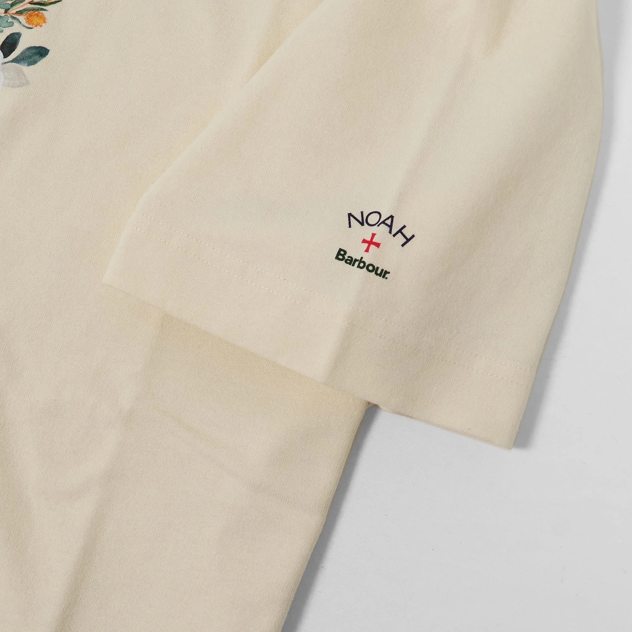 Barbour x Noah Floral Heavy Weight Crew Neck T-Shirt