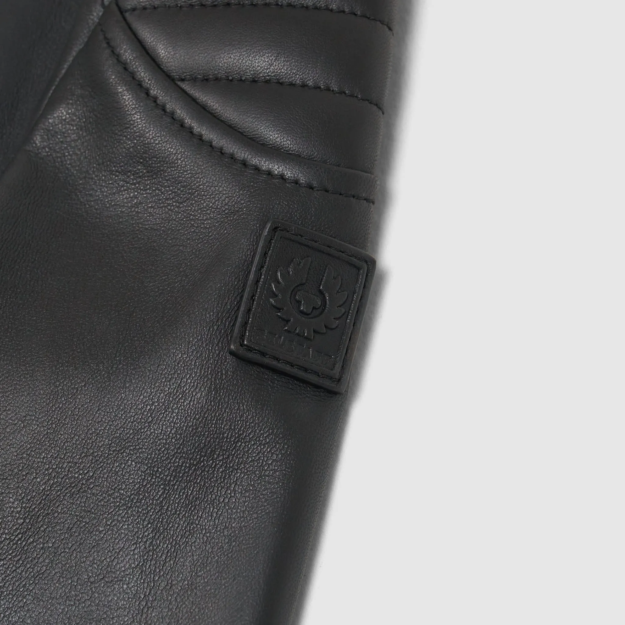 Belstaff Ladies Mollison Cafe Racer Leather Jacket