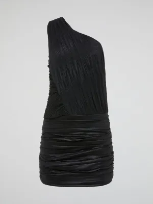 Black Asymmetrical Dress