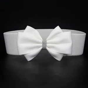 Boho Bowknot Elastic Stretch Waistband for Dresses & Jackets