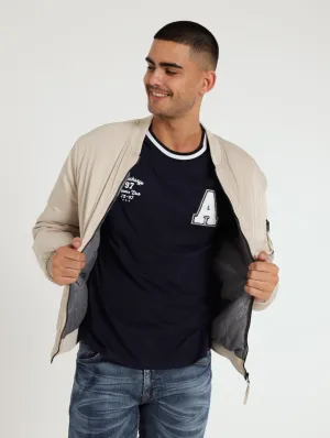 Bomber Jacket - Light Stone