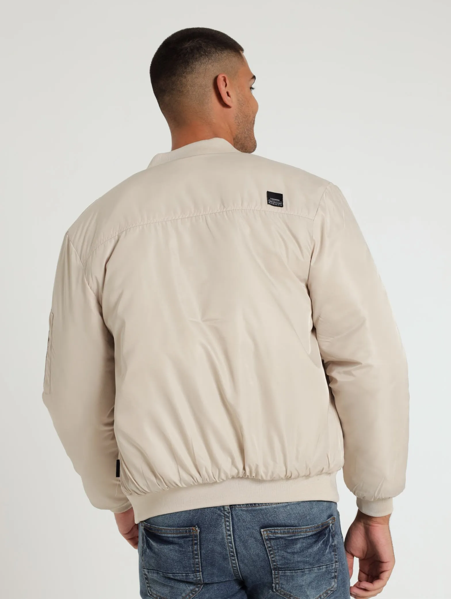 Bomber Jacket - Light Stone