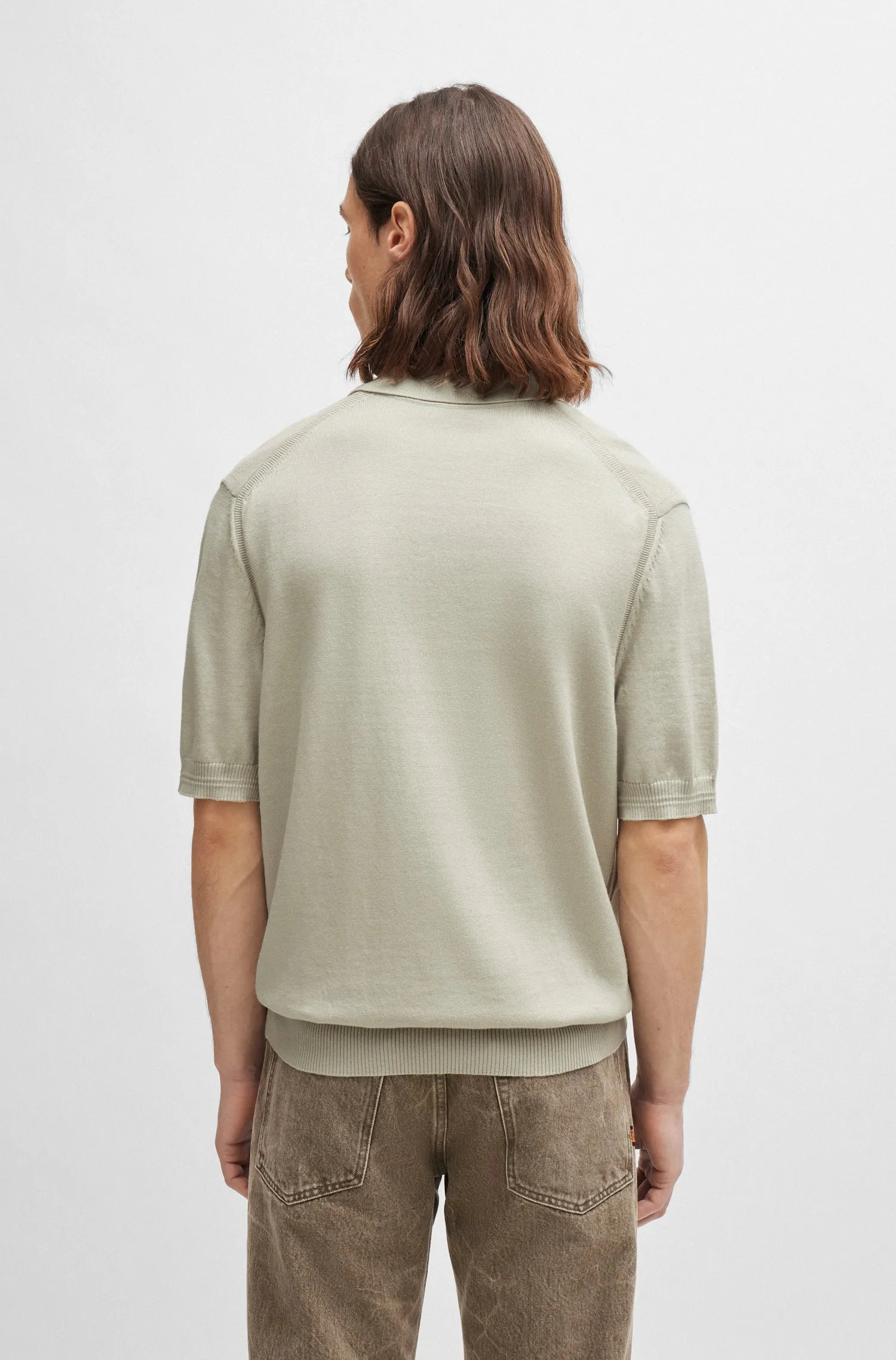 BOSS Sweaters Regular Fit in Cotton Mix - ASAC_P 10259532 01-50514223