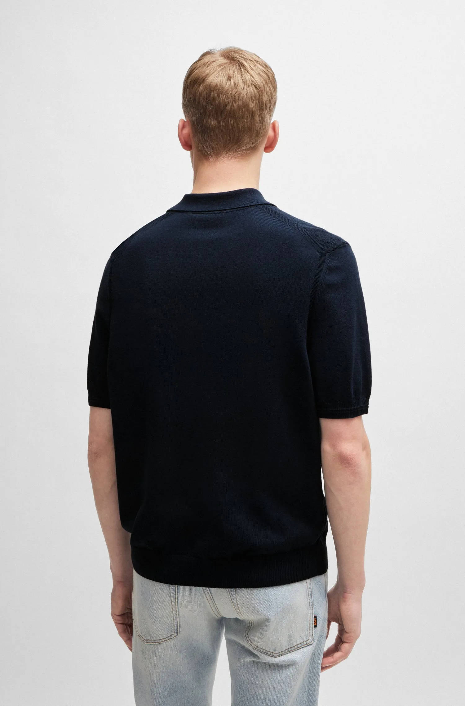 BOSS Sweaters Regular Fit in Cotton Mix - ASAC_P 10259532 01-50514223