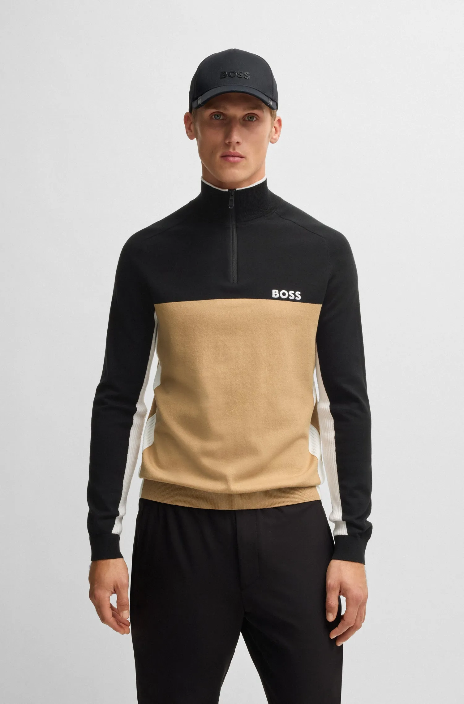 BOSS Sweaters Regular Fit in Cotton Mix - K_HYDRO-X_1 10266407 01-50528740