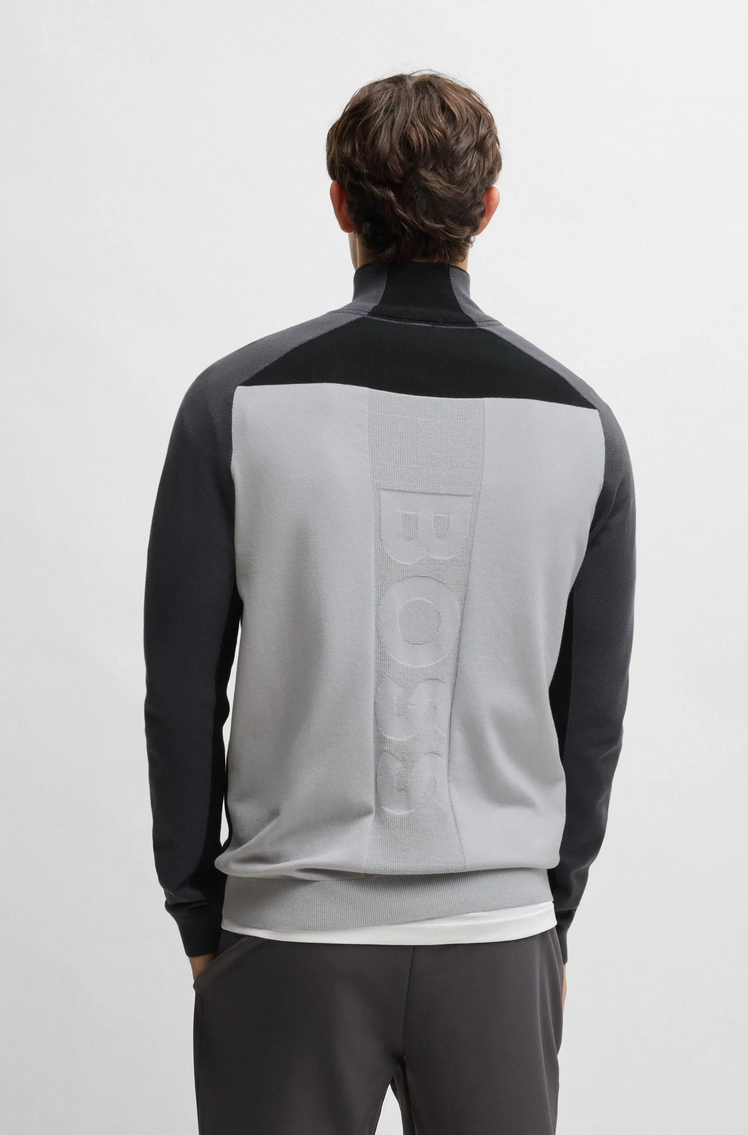 BOSS Sweaters Regular Fit in Cotton Mix - K_HYDRO-X_1 10266407 01-50528740
