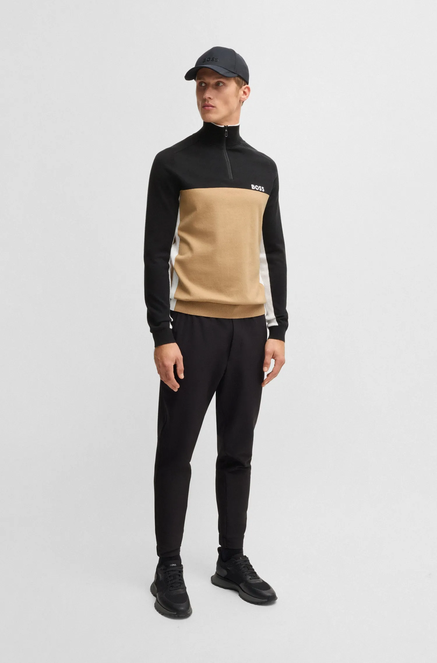 BOSS Sweaters Regular Fit in Cotton Mix - K_HYDRO-X_1 10266407 01-50528740