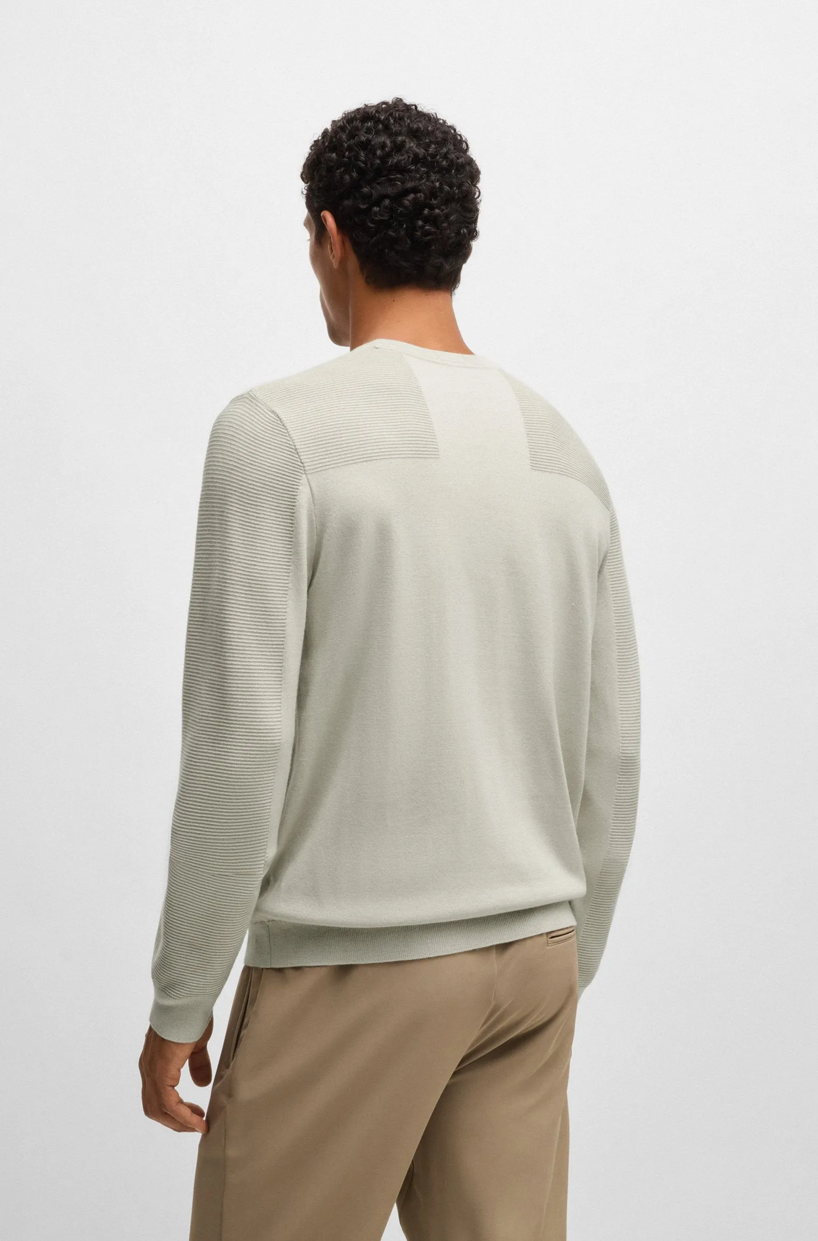 BOSS Sweaters Regular Fit in Polyester Mix - MOMENTUM-X_CN 10252232 01-50498559