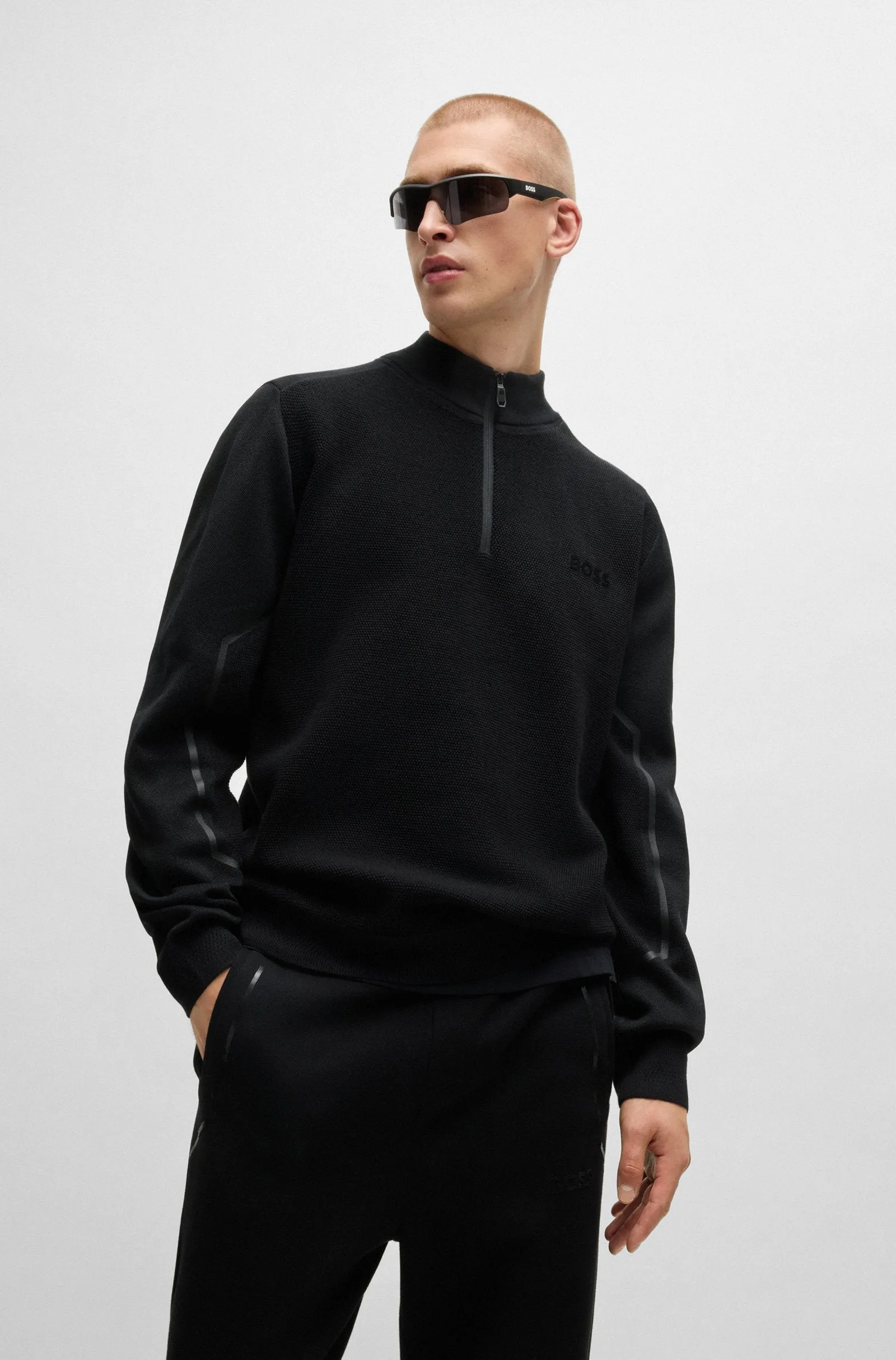 BOSS Sweaters Regular Fit in Polyetser Mix - ZHINE 10263129 01-50523154