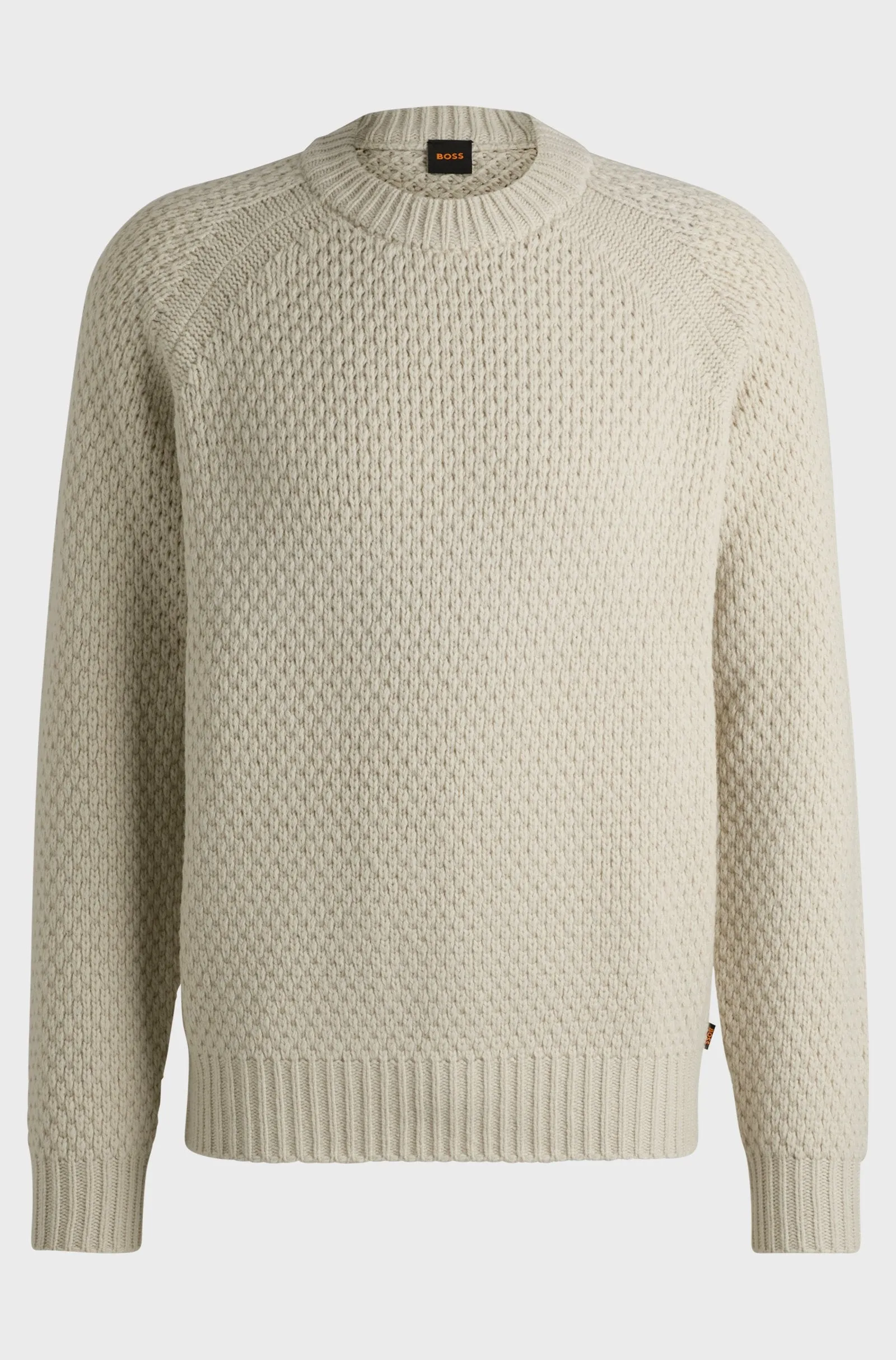 BOSS Sweaters Relaxed Fit in Wool Mix - ARMSTRONG 10263272 01-50523565