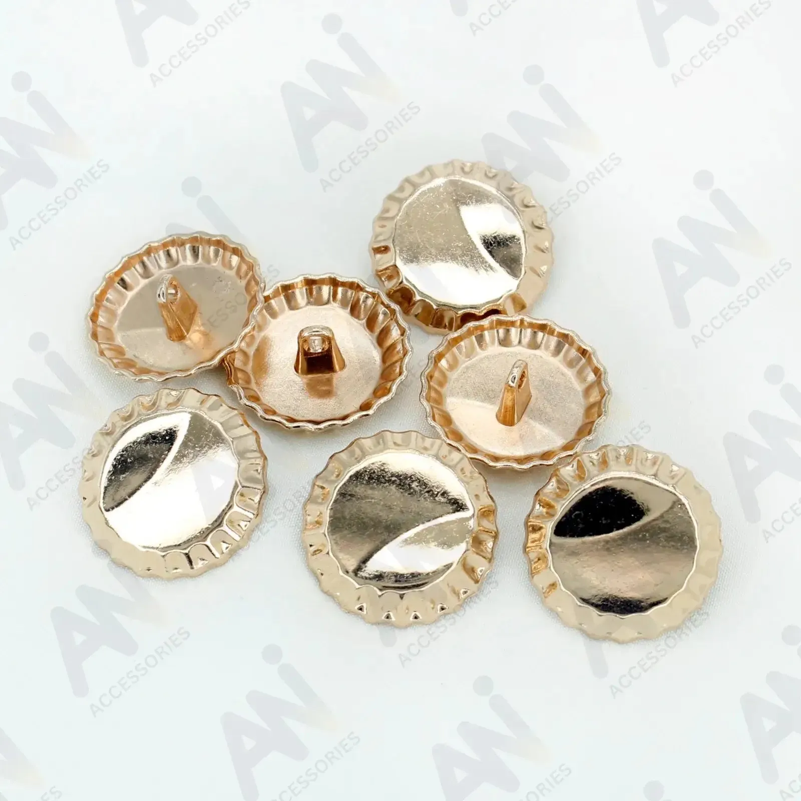 Bottle Cap Button Metal Sew Buttons for Craft Projects