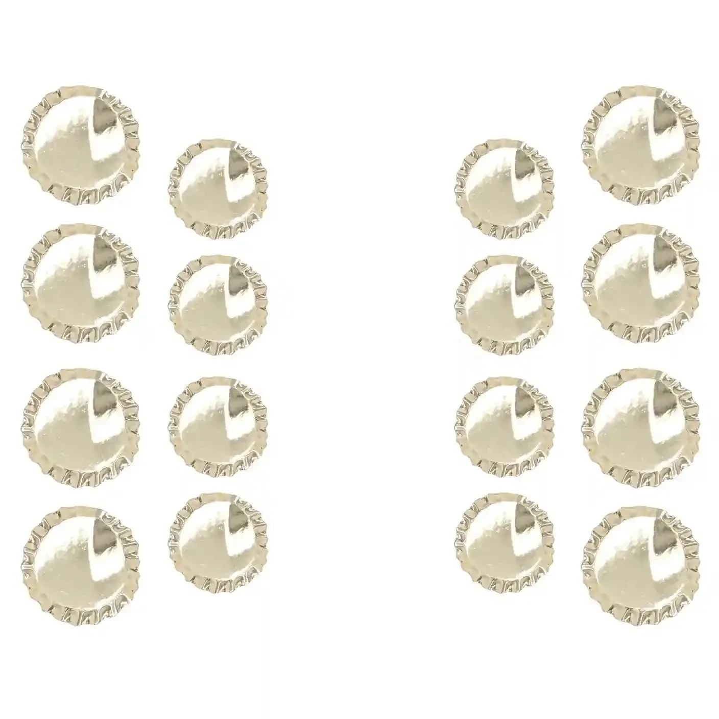 Bottle Cap Button Metal Sew Buttons for Craft Projects