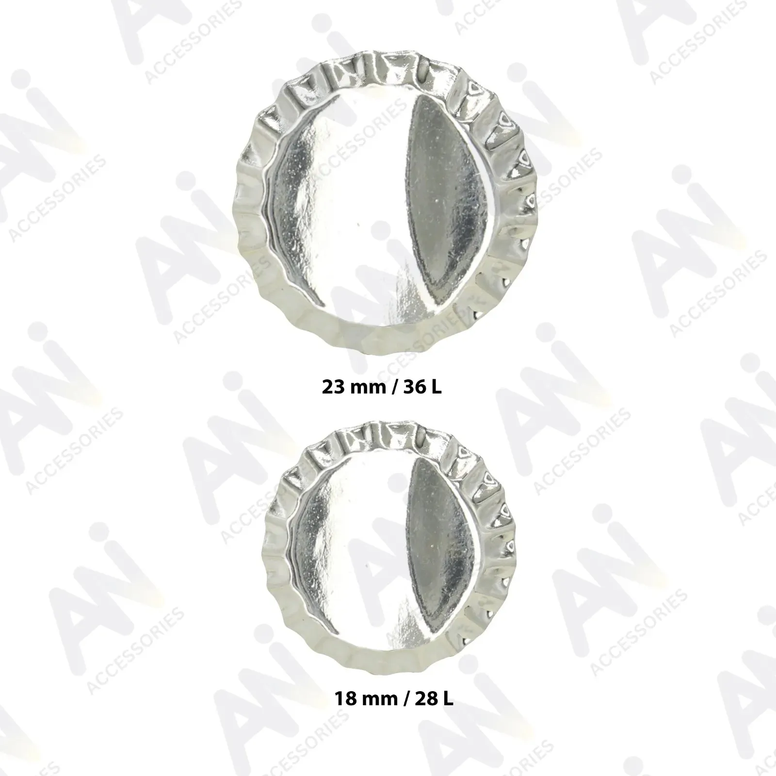 Bottle Cap Button Metal Sew Buttons for Craft Projects