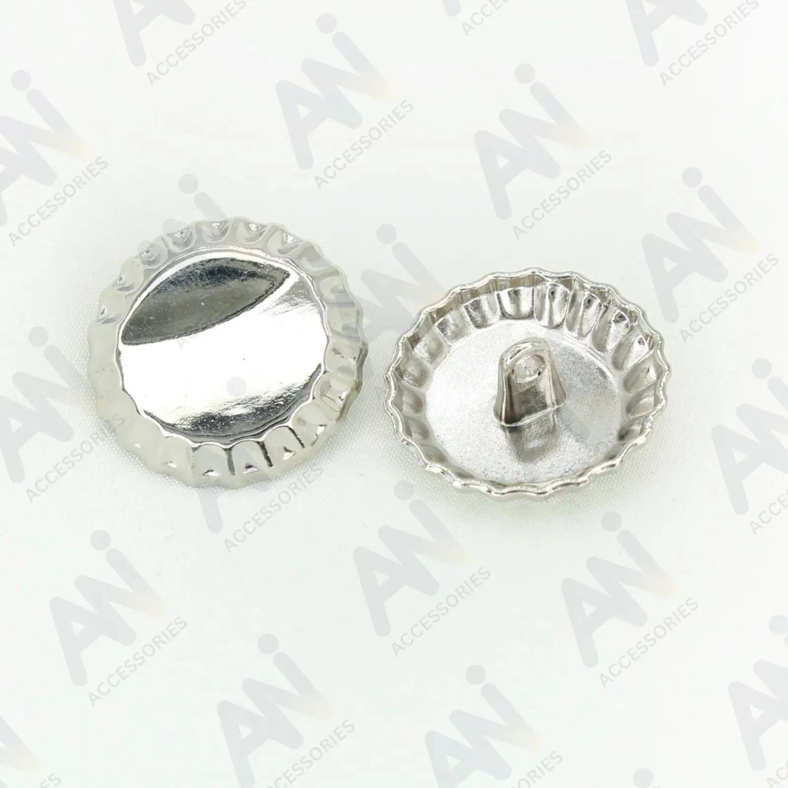 Bottle Cap Button Metal Sew Buttons for Craft Projects