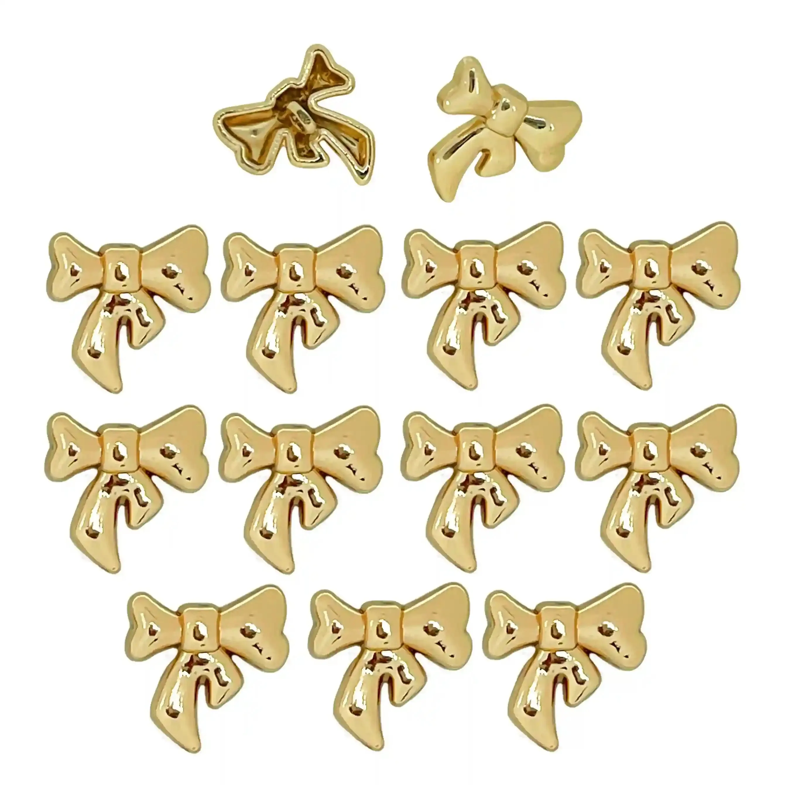Bow Style Shirt Buttons