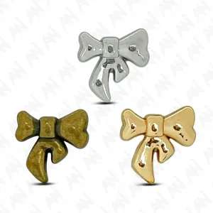Bow Style Shirt Buttons