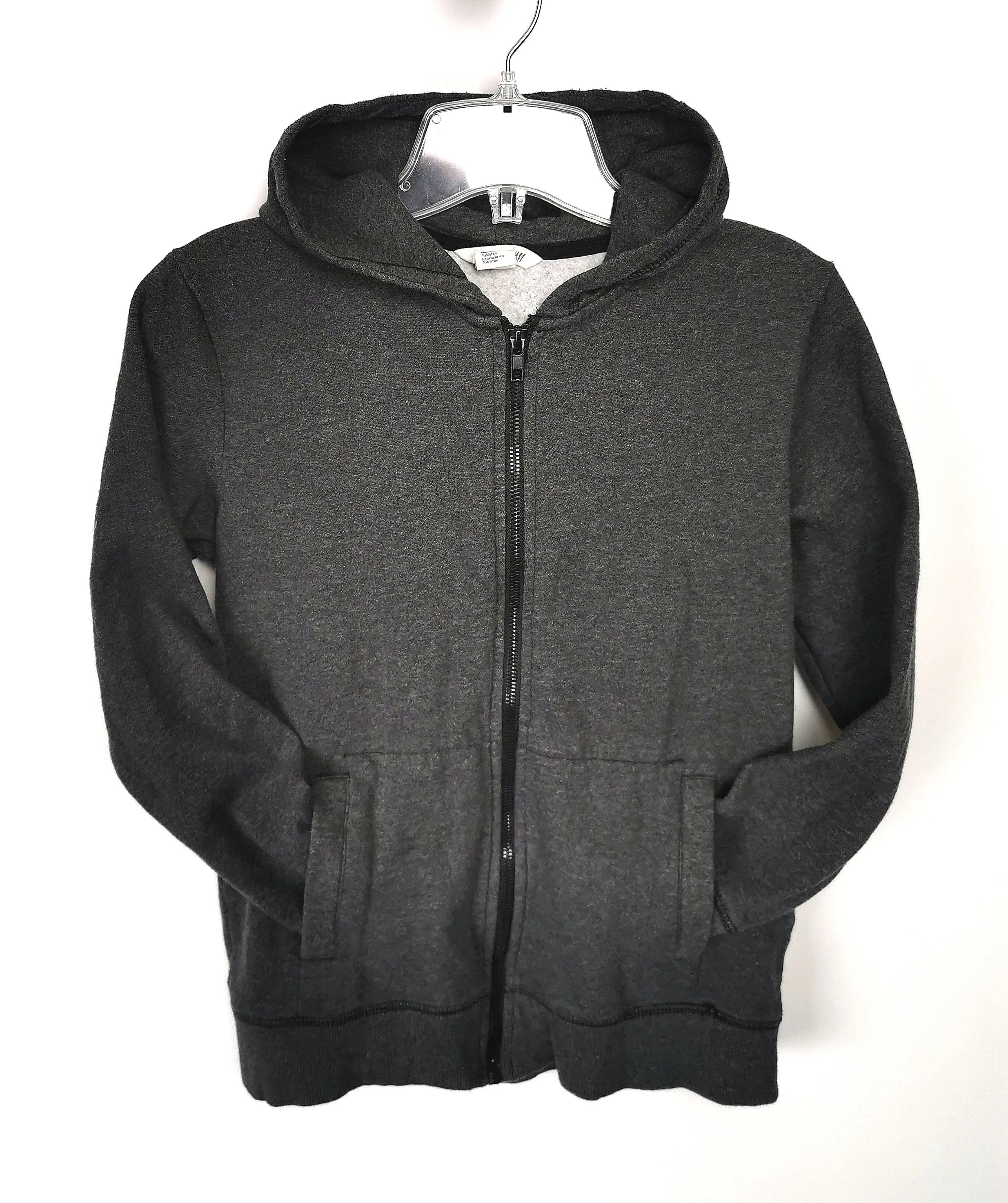 BOY SIZE 10/12 YEARS - H&M, Soft Zippered Hoodie EUC B34