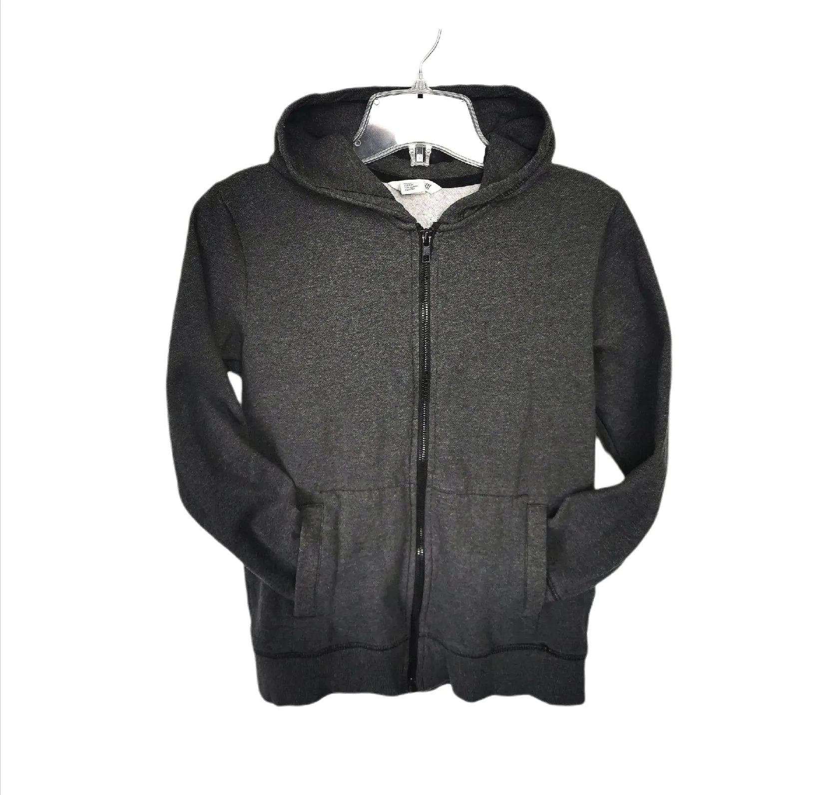 BOY SIZE 10/12 YEARS - H&M, Soft Zippered Hoodie EUC B34