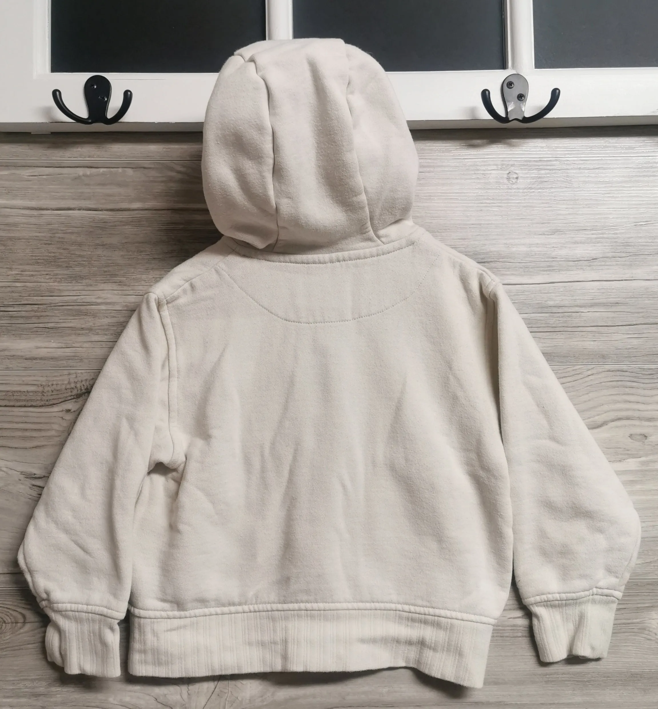BOY SIZE 4 YEARS - HURLEY, Thick Graphic Zippered Hoodie VGUC B29