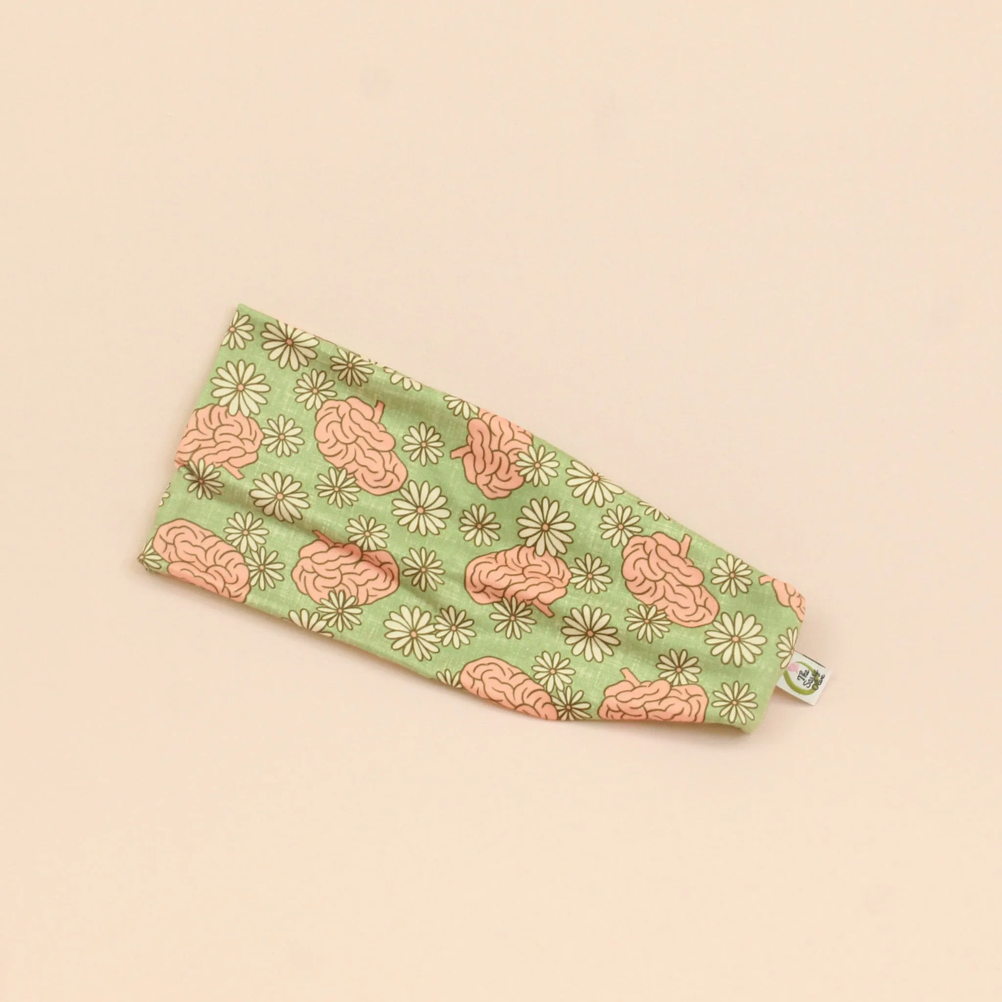 Brain Daisies Stretch Headband