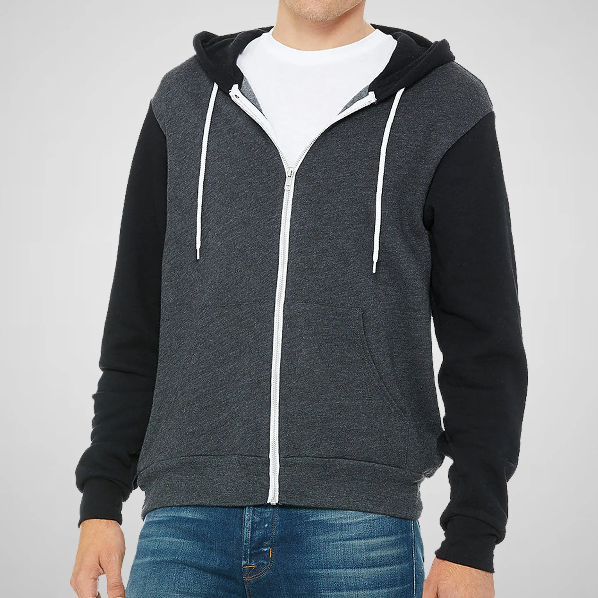 Brain Power - Adult Unisex Sponge Fleece Full-Zip Hoodie