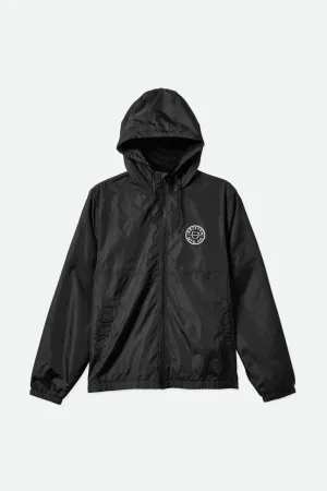 BRIXTON Claxton Crest Lightweight Jacket - Black
