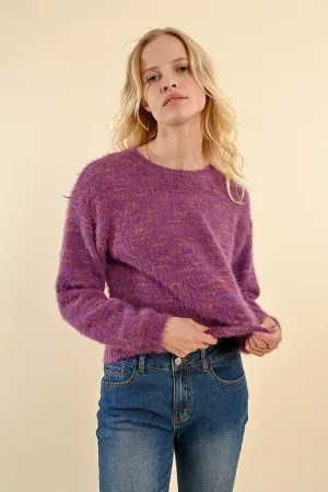 BRUSHED KNIT SWEATER
