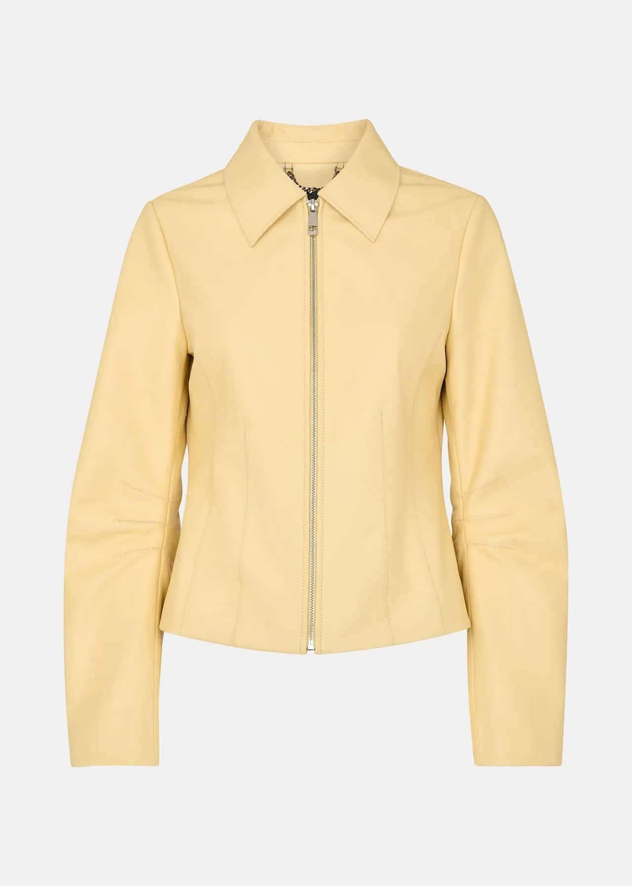 Butter Clean Fitted Leather Jacket