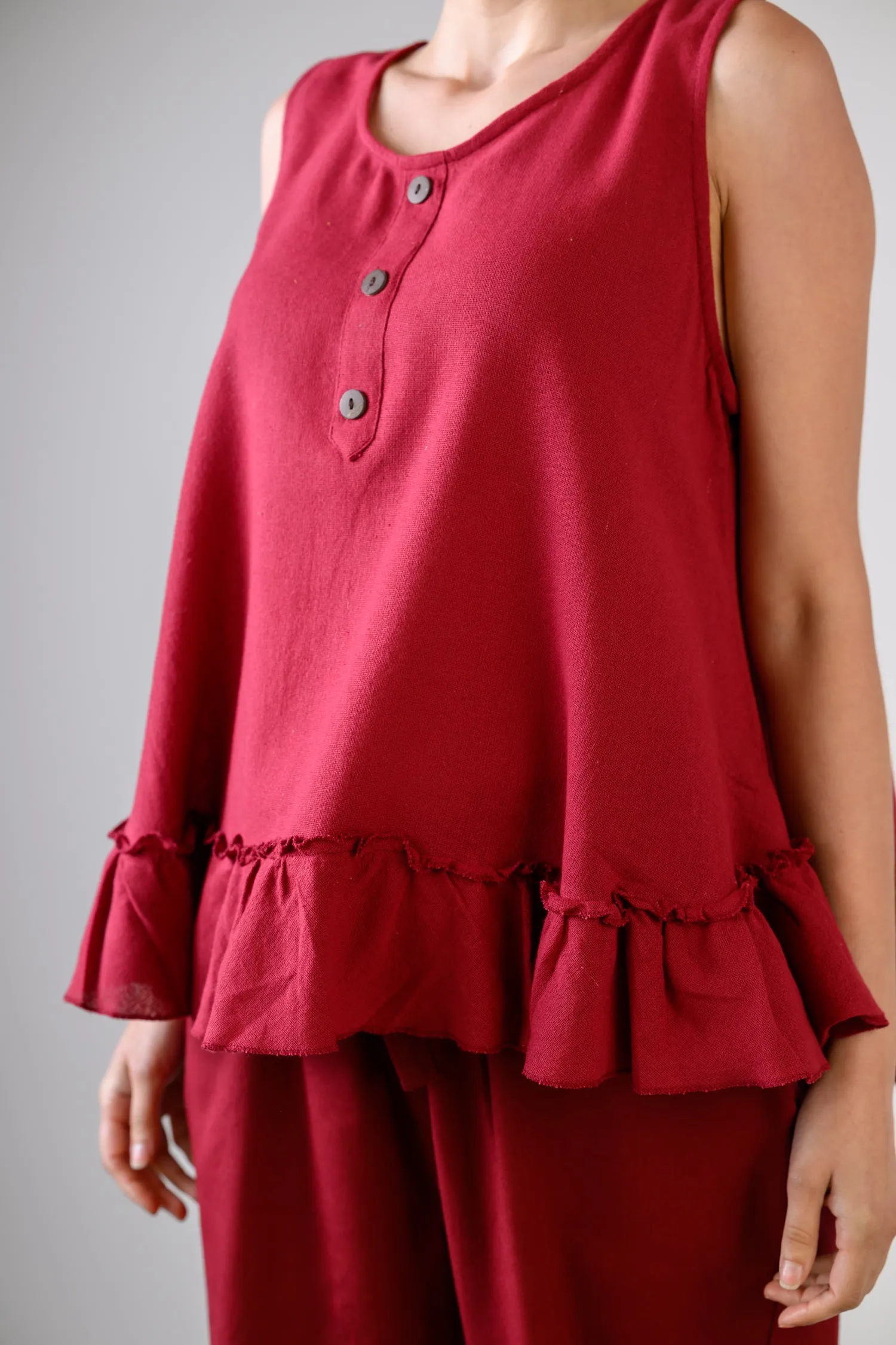 Buttons Tank Top