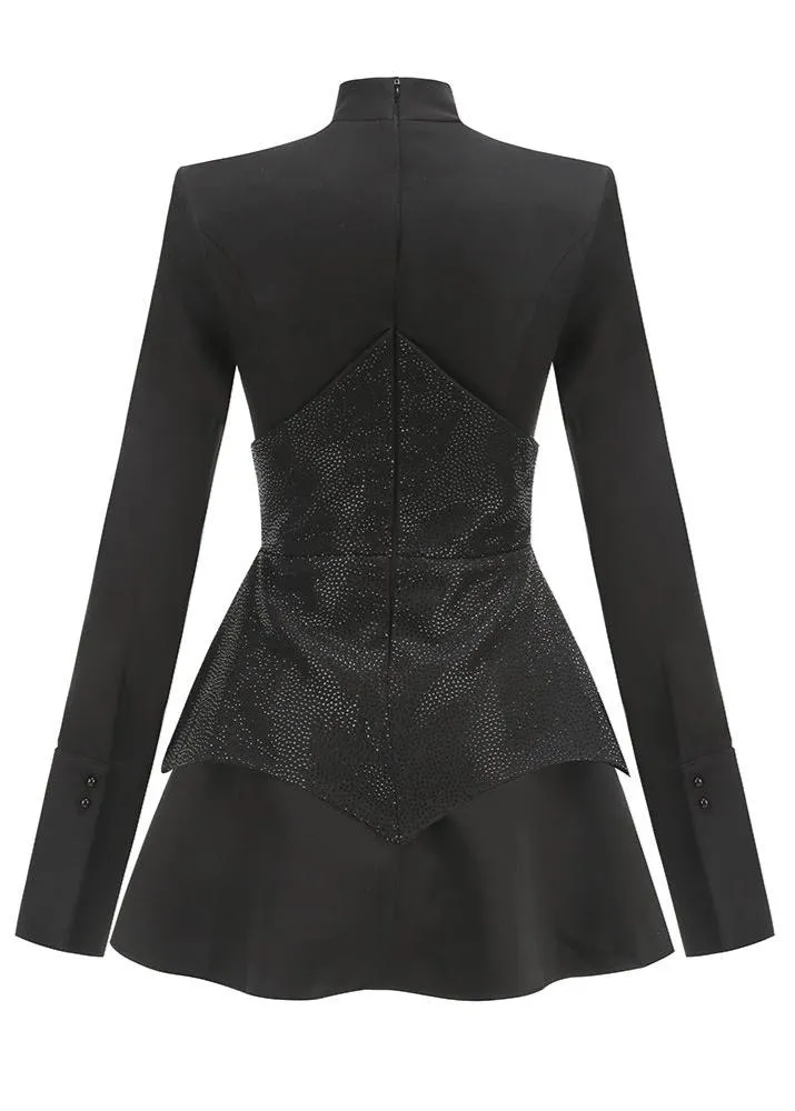 Camille - Sculpted Corset Waist Mini Dress