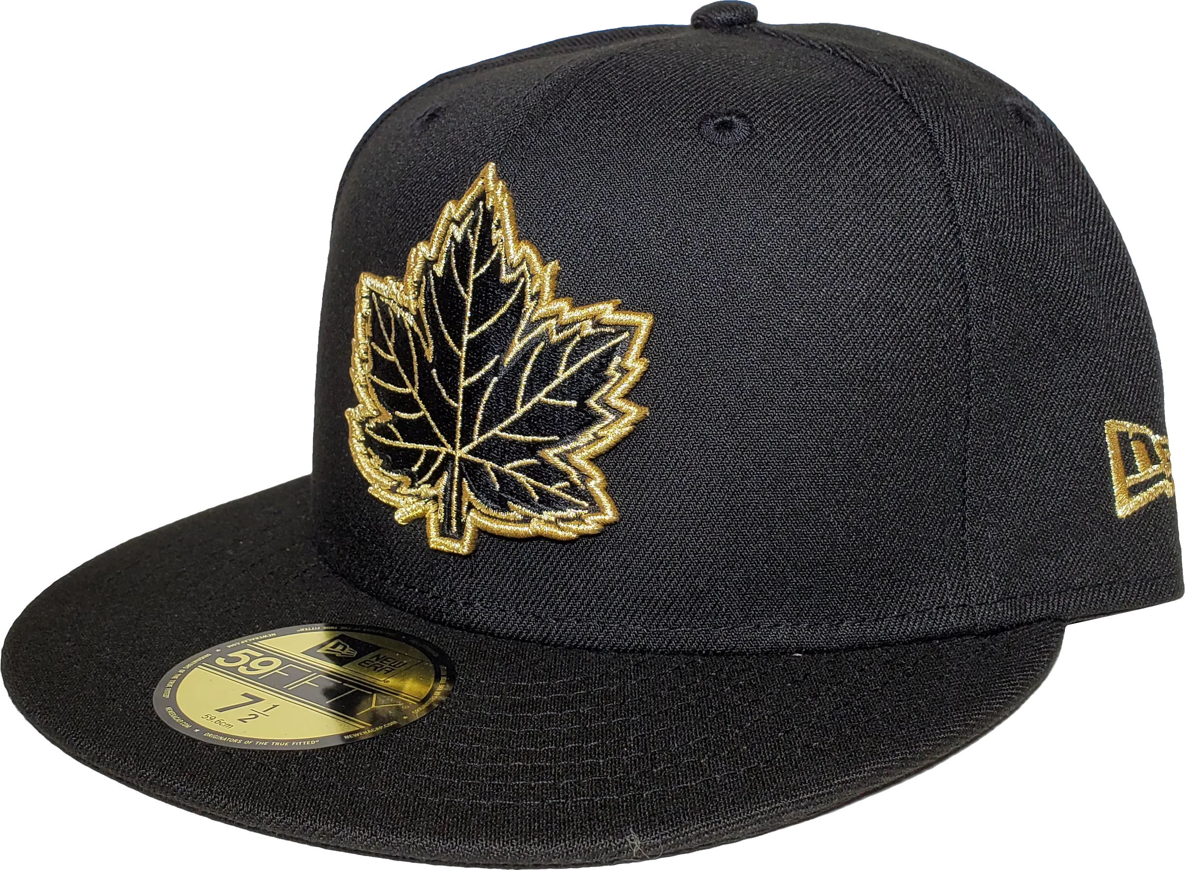 Canada Fitted Hat Mighty Maple Black