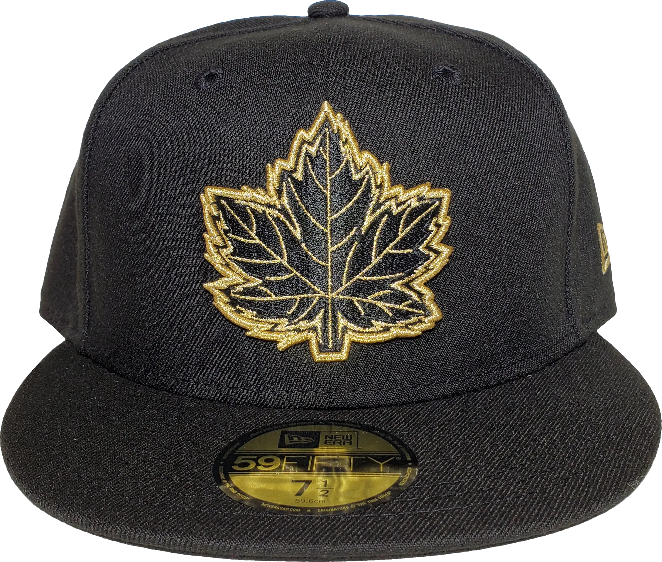 Canada Fitted Hat Mighty Maple Black